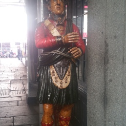 Antique Scottish dude in Covent Garden